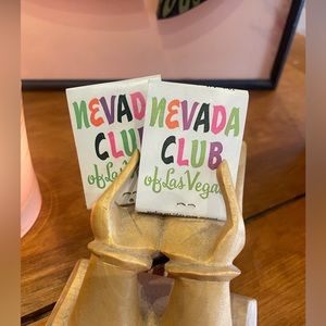 Vintage Nevada Club Casino - Las Vegas, Nevada Collectable Souvenir Matchbook